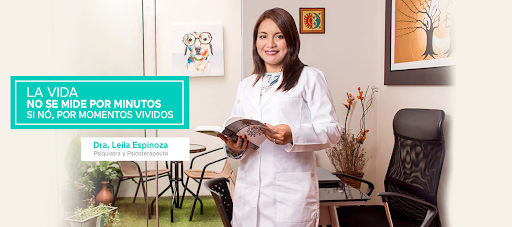 Dra. Leila Espinoza Psiquiatria & Psicoterapeuta Espicialista en Ansiedad y Depresión Certificado de Salud Mental