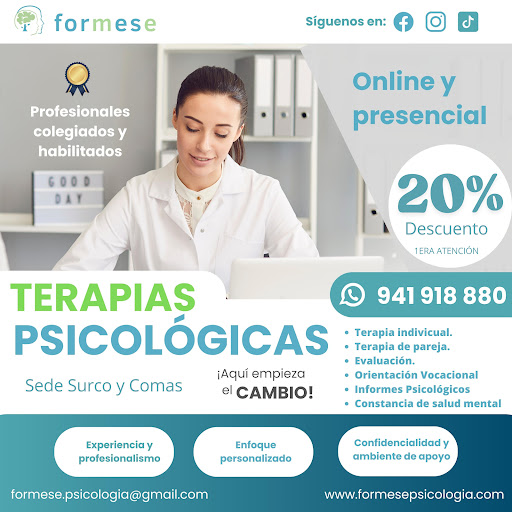 Consultorio Psicológico en Surco - Formese